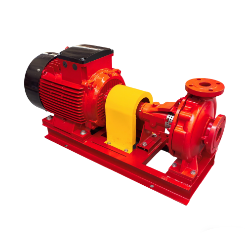 End suction fire pump