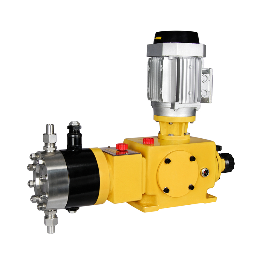 Diaphragm hydraulic metering pump