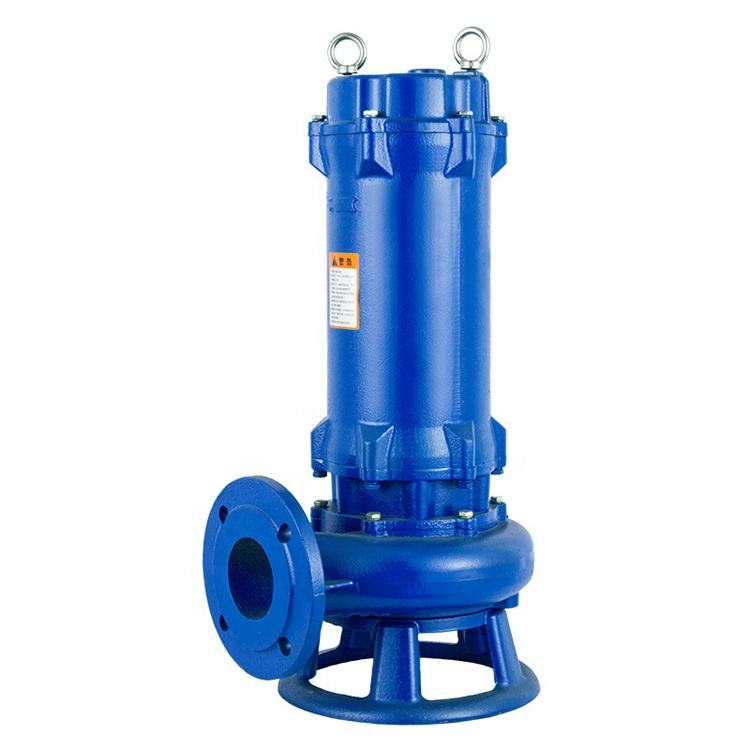 Cutting submersible sewage pump